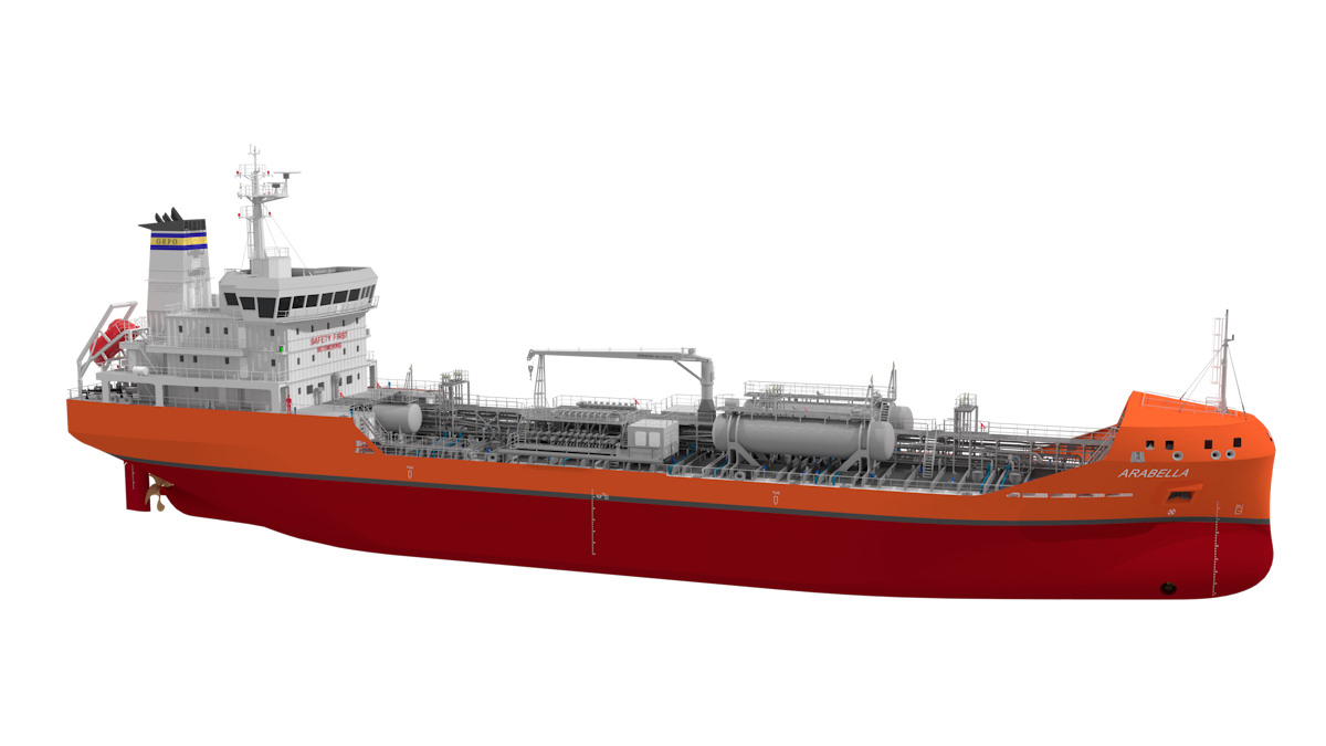 GEFO orders second 7700 DWT Chemical tanker